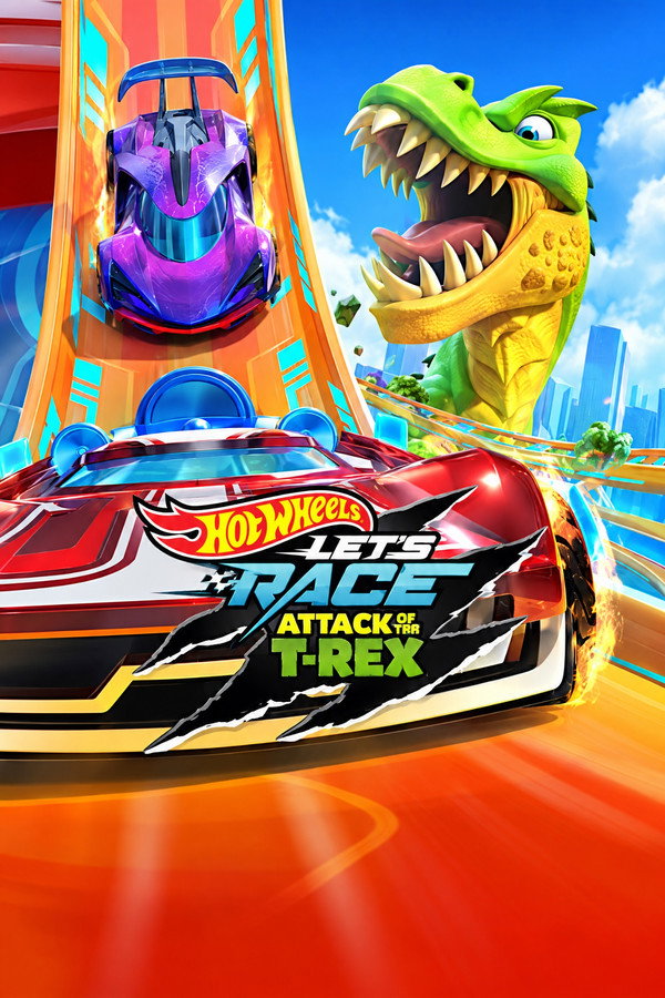Affiche — Hot Wheels ¡A correr!: El ataque del T-Rex - 2026 [FHD]